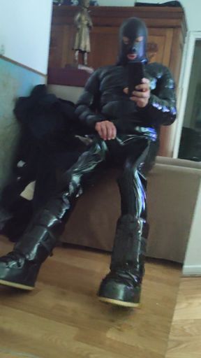 Shiny, tight, clothes