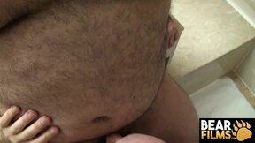 BEARFILMS Troy Mcnastee And Machael Johnsons Bathroom Hookup