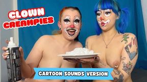 Clowns Cream Pie Each Other - Cartoon Sound Effects