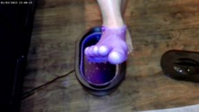 barefeet paraffin wax amsr session 2