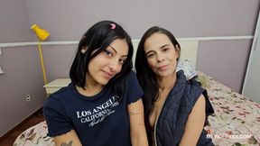 CHALLENGE KISSES - MILF VS TEEN - VOL #23 - MILF MARTA vs TEEN LIZZY - NEW VIDEO MF - FULL VERSION