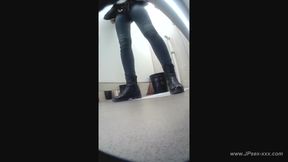 peeping blondes go to toilet.77