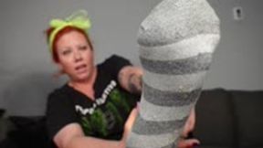 POV Made to Sniff Babysitter Socks and Loves it! MP4 480