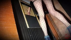 Gloryhole Godess Teasing Strangers Big Dick - EDGING And RUINED Orgasm ends up SLOPPY FACIAL