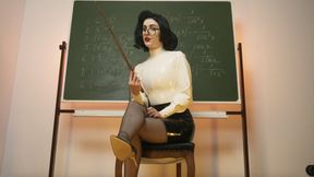 POV: Foot fetish after class (4K)