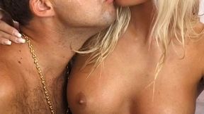 perfect blonde magdalena enjoys anal sex in the bath