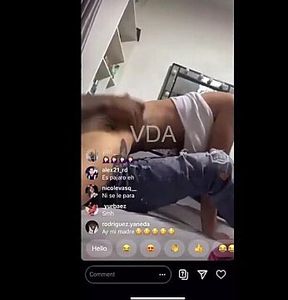 Mami Jordan 23 Getting Naughty on Instagram Live
