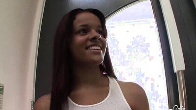 Black Teen Fucks Some Step Daddy Dick