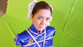 Chrissy Marie: The strongest female fighter in the world gets tied up and gagged!!