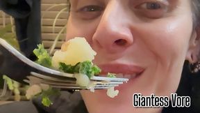 Giantess Vore Dinner, Come to Mama!