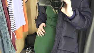 OUTDOORS.VERY RISKY SQUIRT.INSIDE SHOP.