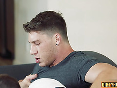 Muscle bear anal with anal cumshot