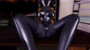 Twin sisters dominate in hot Atomic Heart hentai scene