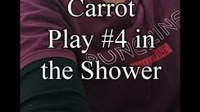 (HD) Corrine Solo #9 - Carrot Play #4 In the Shower