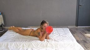 Lady_Maat blow to pop on the bed