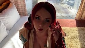 Fucked Hard, Triss's Cosplay Wrecked Leaving Only Explicit Depravity