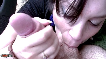 The young French Erika Wolf gets fucked in the back of the pickup
