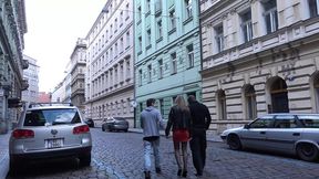 Blonde bombshell gets ruined by a massive black cock&#x1F346; threeway bash