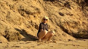 Woman Peeing