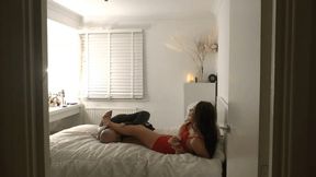 Valentine's Hot Sexy Feet and Scissoring