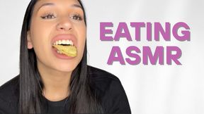 ASMR chewing really close