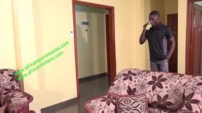 the maid who seduces her boss and is copiously fucked publicly by a big and huge black cock. between adultery and the truth of neighborhood stories in black africa in cameroon. orgy and gangbang grou