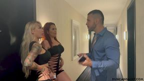 Two ladies invite me to their hotel room