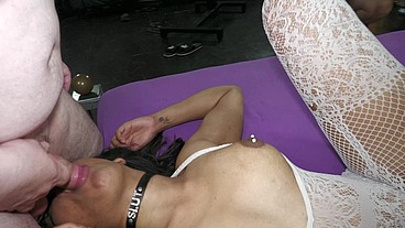 What do you think, a slut like Desi has to be fucked and inseminated?