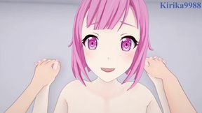 Sexy Emu seduces Sekai for a steamy bedroom tryst in this NSFW Japaneese POV adult film