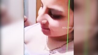 Indian Tamil Lover Wearing Cloths