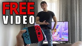 Ultra-Cute Gamer Gets His Gigantic Man Rod Pounds A Penis-Squashing Backside