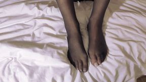 Worship My Nylon Feet: Your New Place as My Foot Bitch