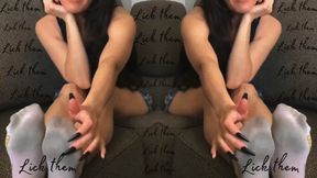 Lick My Dirty Socks – Audio Only – Goddess Makes You Lick Them Clean