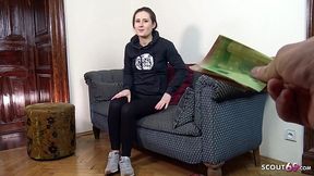 College Girl Lara Fox Seduces for Model Casting Fuck