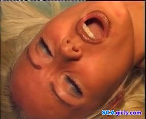 Danish slut playing on Command - Dorthe Damsgaard