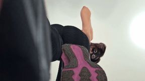 Your face is just a doormat for my dirty running shoes (small version)