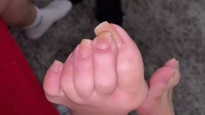 LONG TOENAILS JERK OFF - HD