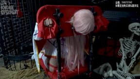 Bound &amp; Gagged: Asian Cutie in Hardcore Femdom slave play