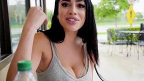 'Victoria June: Big Boobs Tease & Quickie In The Open'