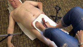 Ruined Barefoot Footjob - FULL HD 1080p WMV