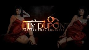 MISTRESS LILY DUPONT : BOOTS WORSHIP IN GOLDEN WHIP