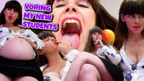 VORING my new students!