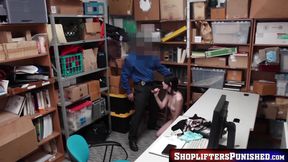 Teenage thief escapes jail time by banging with a horny detective for stealing