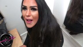 Public Mall Cop Gets His Dick Sucked and Drained