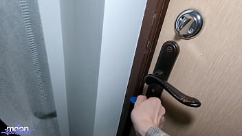 I caught my friend's mom jerking off and she agreed to take my virginity - Russian talk porn