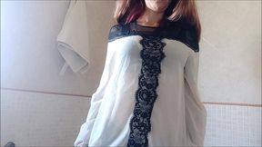 your stepaunt with perfect tits need to pee, it s urgent!