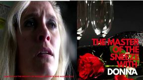 DONNA IS THE MASTER OF SNEEZE! SNEEZE, NOSE BLOWING SNORTS SPITS AND MORE! 45 minutes of intense sneezing, noseblowing and more!