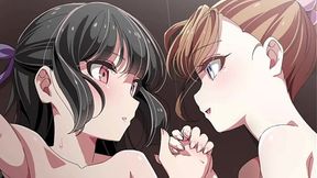 Smutty GF's Wet Squirting Session in Locker Room - Explicit Hentai Treat