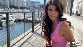 Harley Haze - Harley Has Oral Skills in 4K outdoor hookup that ends up with POV sex with cumshot