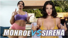 BANGBROS - Venezuelan Beauty Wars: La Sirena 69 vs Rose Monroe